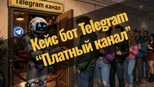 Кейс бот Telegram — Платный канал